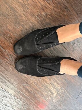 Pedro García Black Leather Dress Shoes